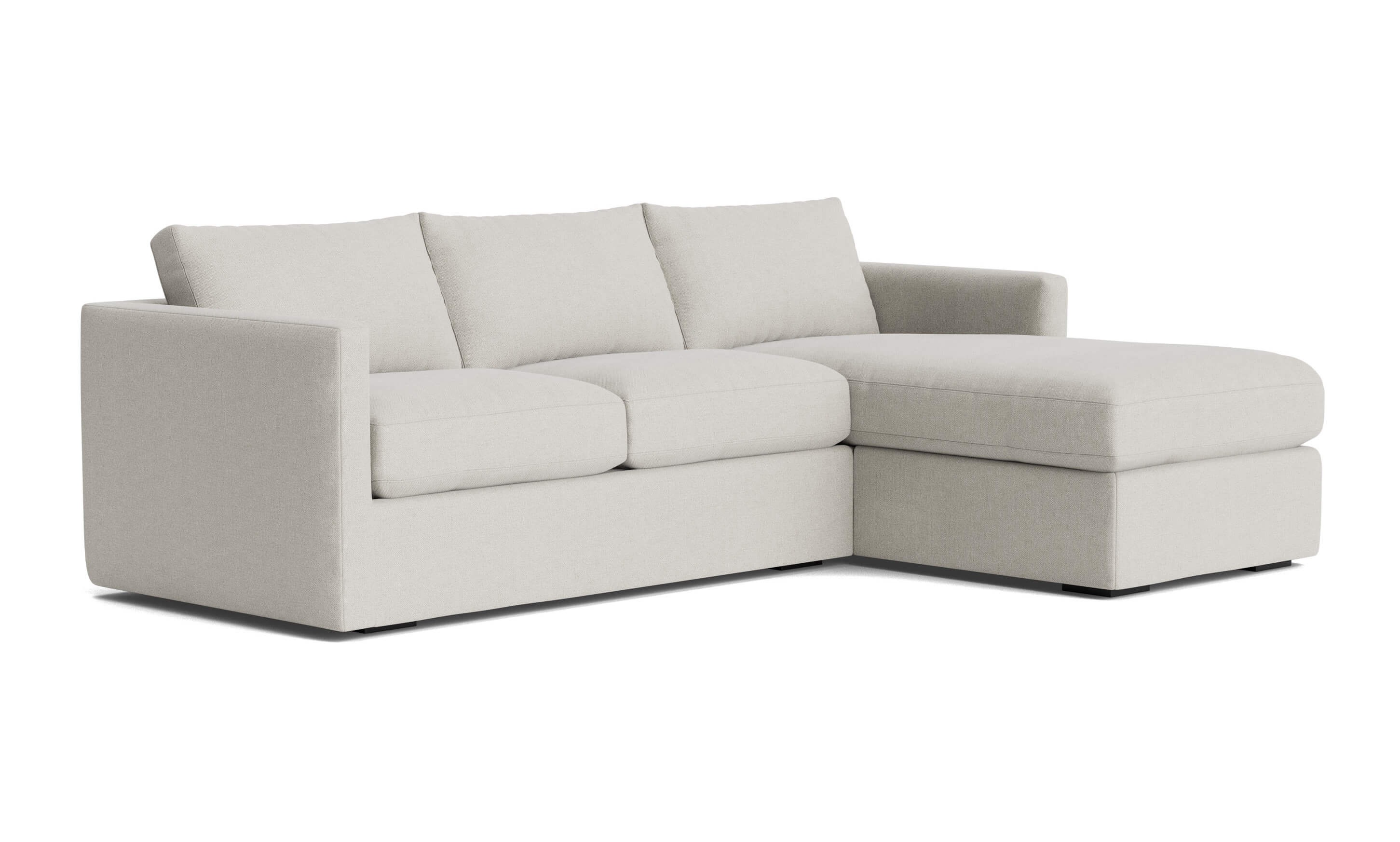 Franklin Chaise Sectional in Natural Latex - Image 4