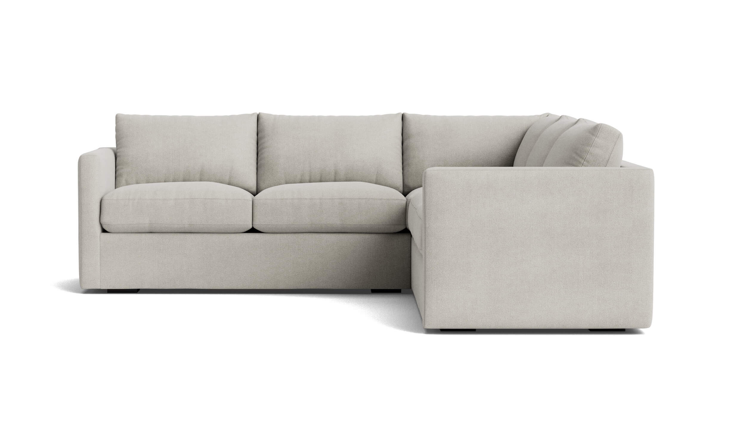Franklin Corner Sectional in Natural Latex - Image 4