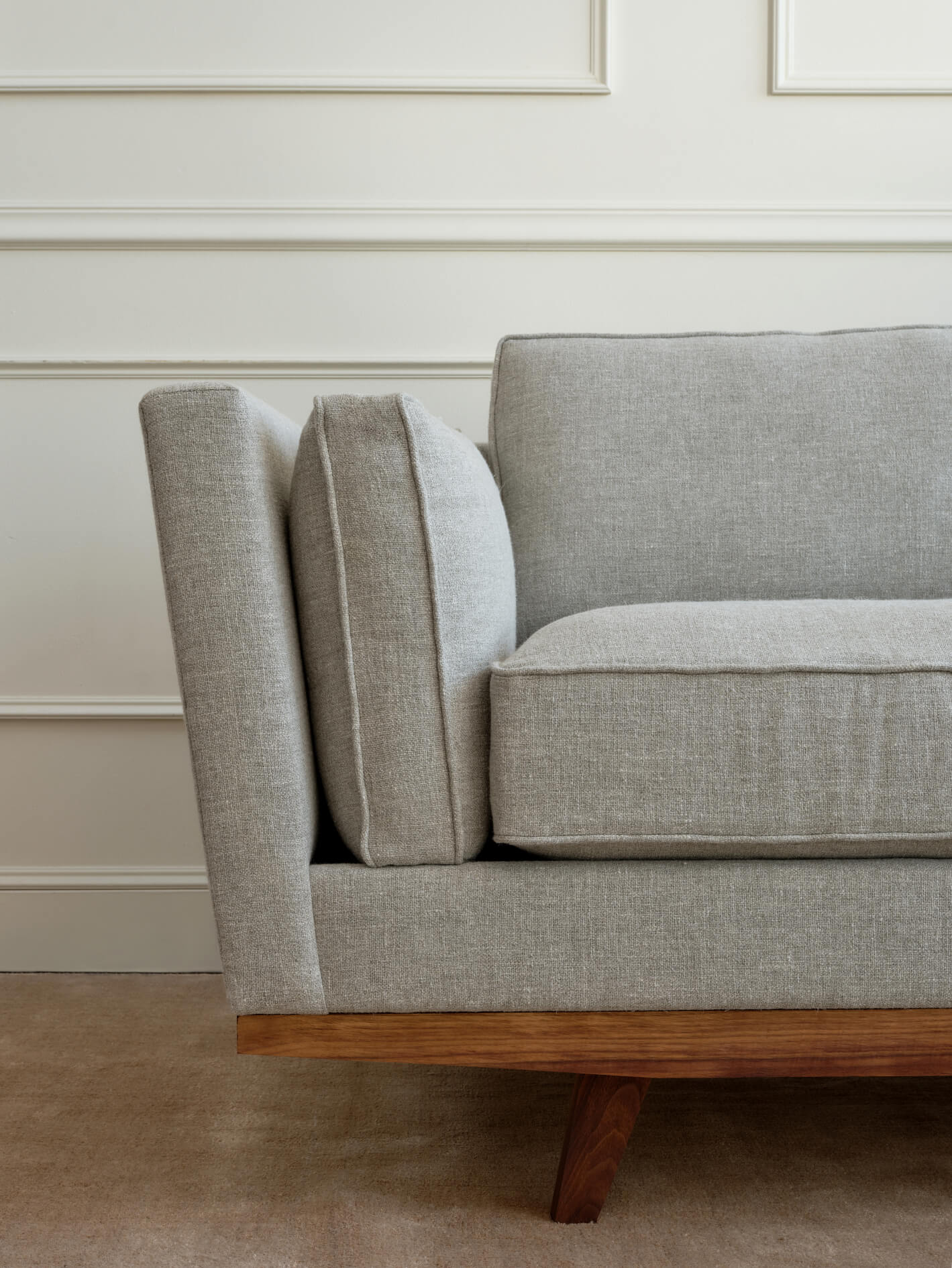 Kirnik Bumper Sectional in Natural Latex - Image 5