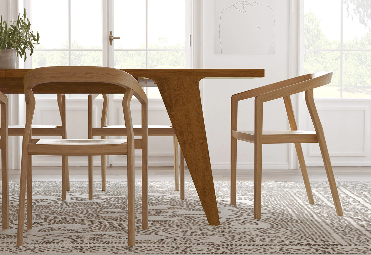 Palder Extendable Dining Table - Image 4