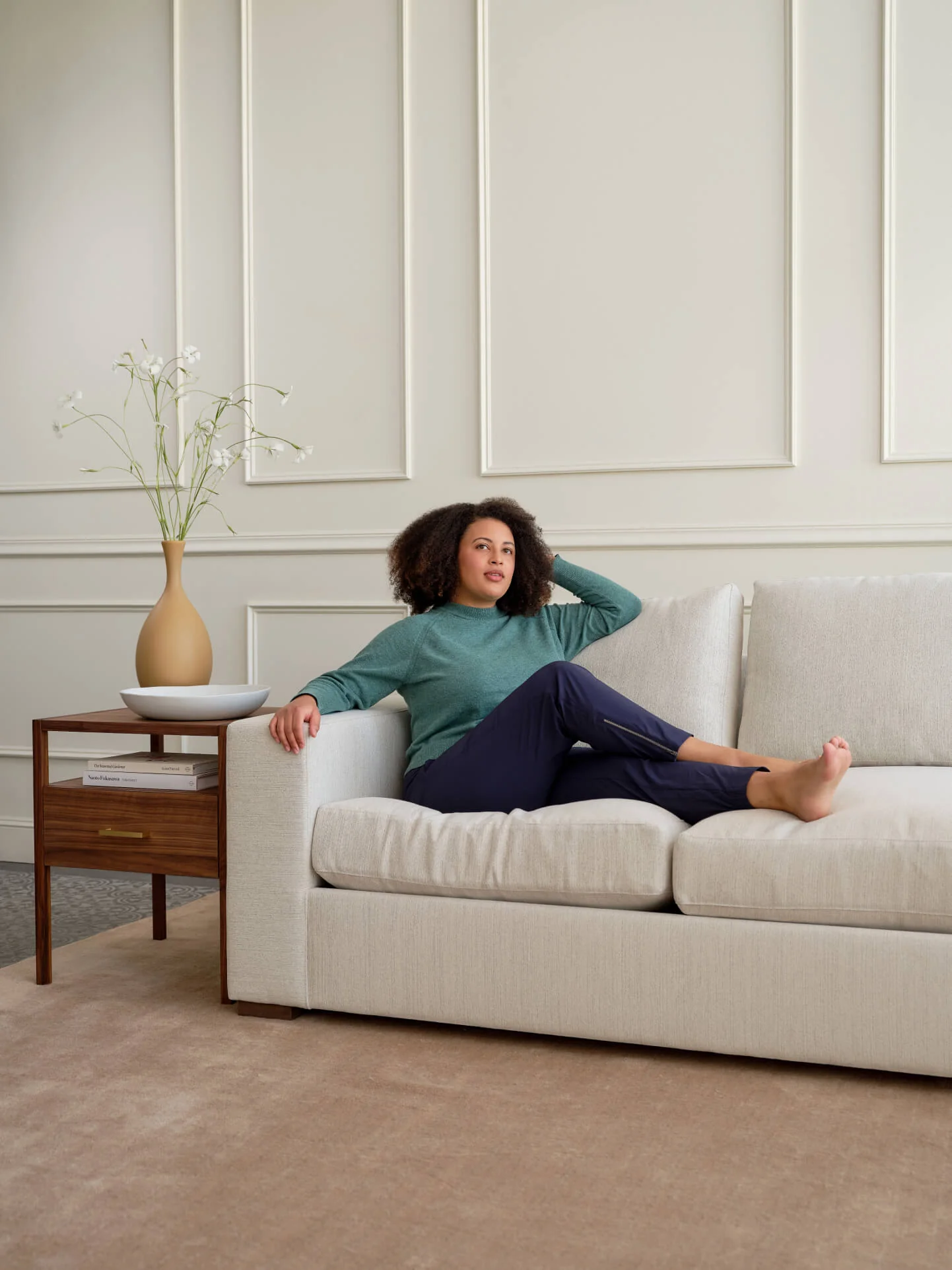 Rio Plush Sofa in Natural Latex - Image 5